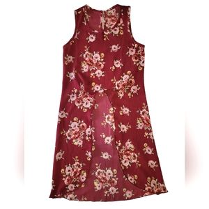 Floral High-Low Top